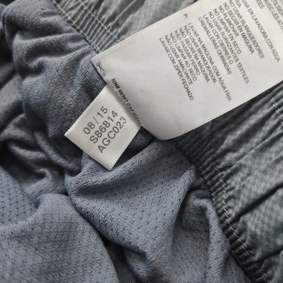 Adidas Men's Small Gray Athletic Track Pants Zip Hem‎ Stripes S86814 5977 - Picture 12 of 13